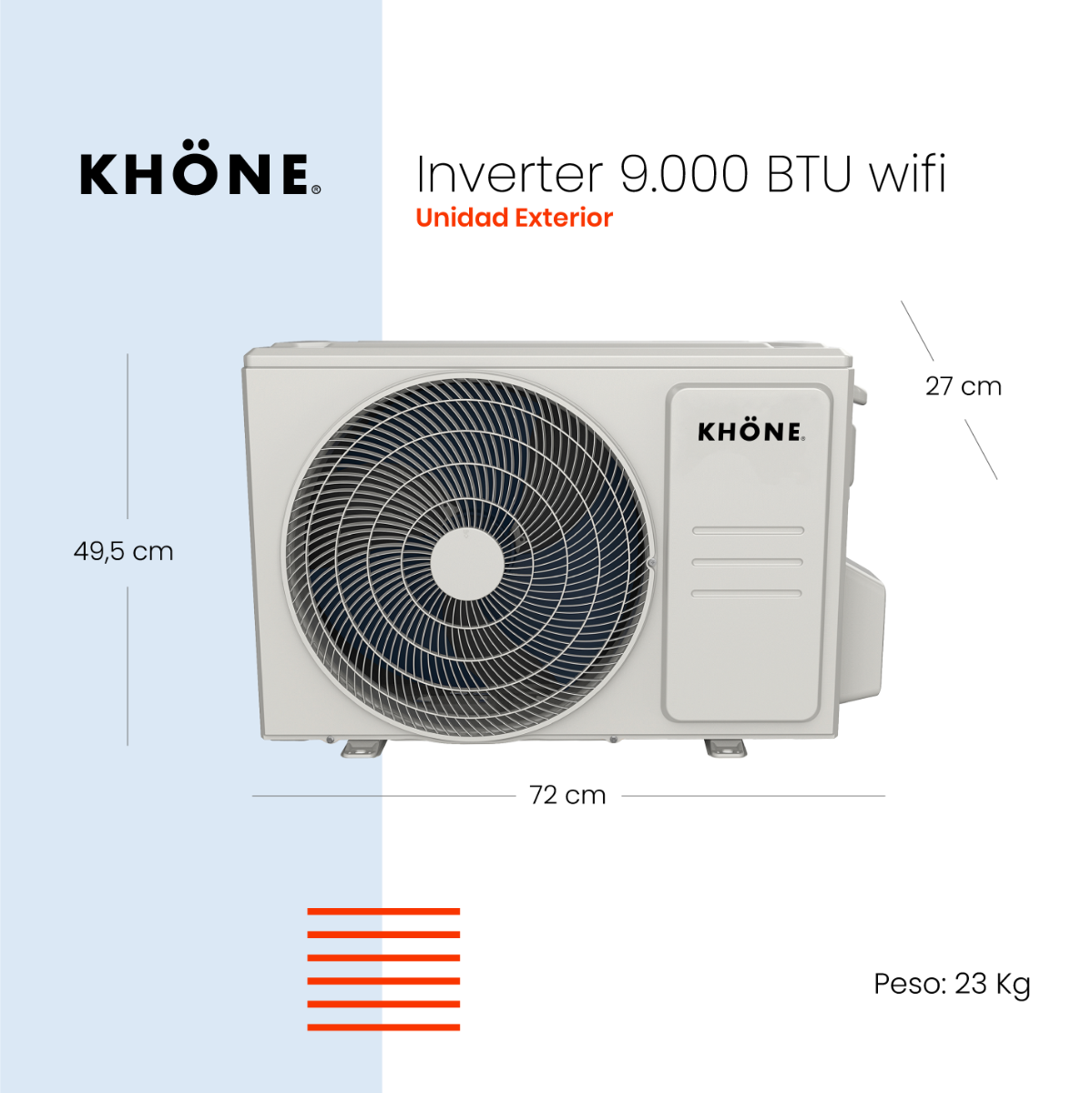 KHÖNE 9000btu INV