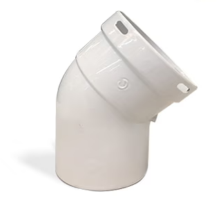 Curva 45°diametro 80mm M-H