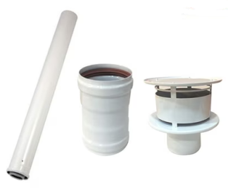 Kit estándar escape Vertical 80mm